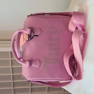 NWT Juicy Couture Fondant Pink obsession Satchel
